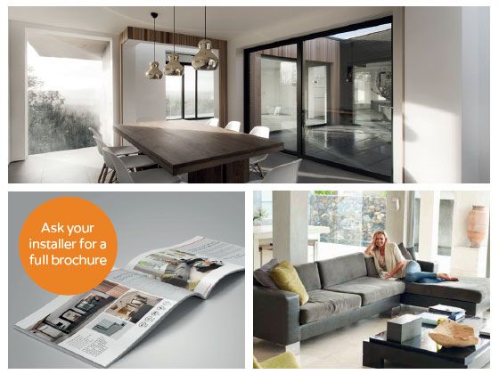 Aluminium Sliding Doors, aluminium range by The Window Hub