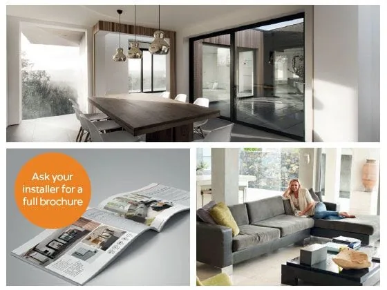 Aluminium Sliding Doors, aluminium range by The Window Hub