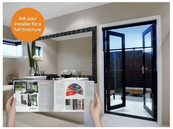 Aluminium French Doors, aluminium range by The Window Hub