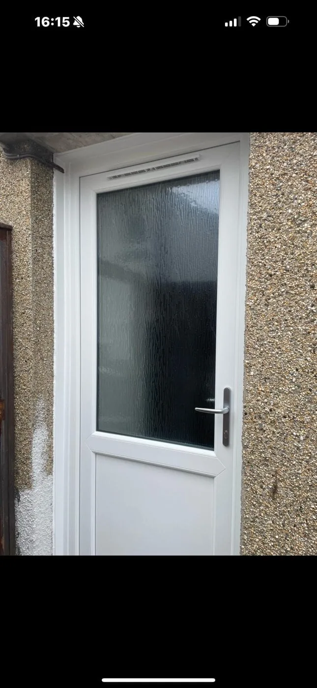 New uPVC Door, installed by The Window Hub
